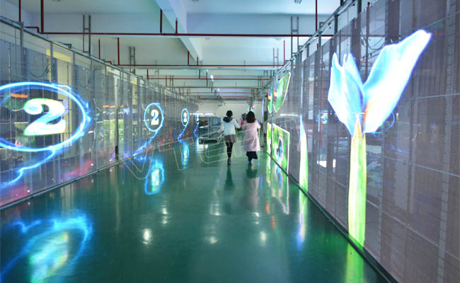 威特姆光电通明LED显示屏亮化成效